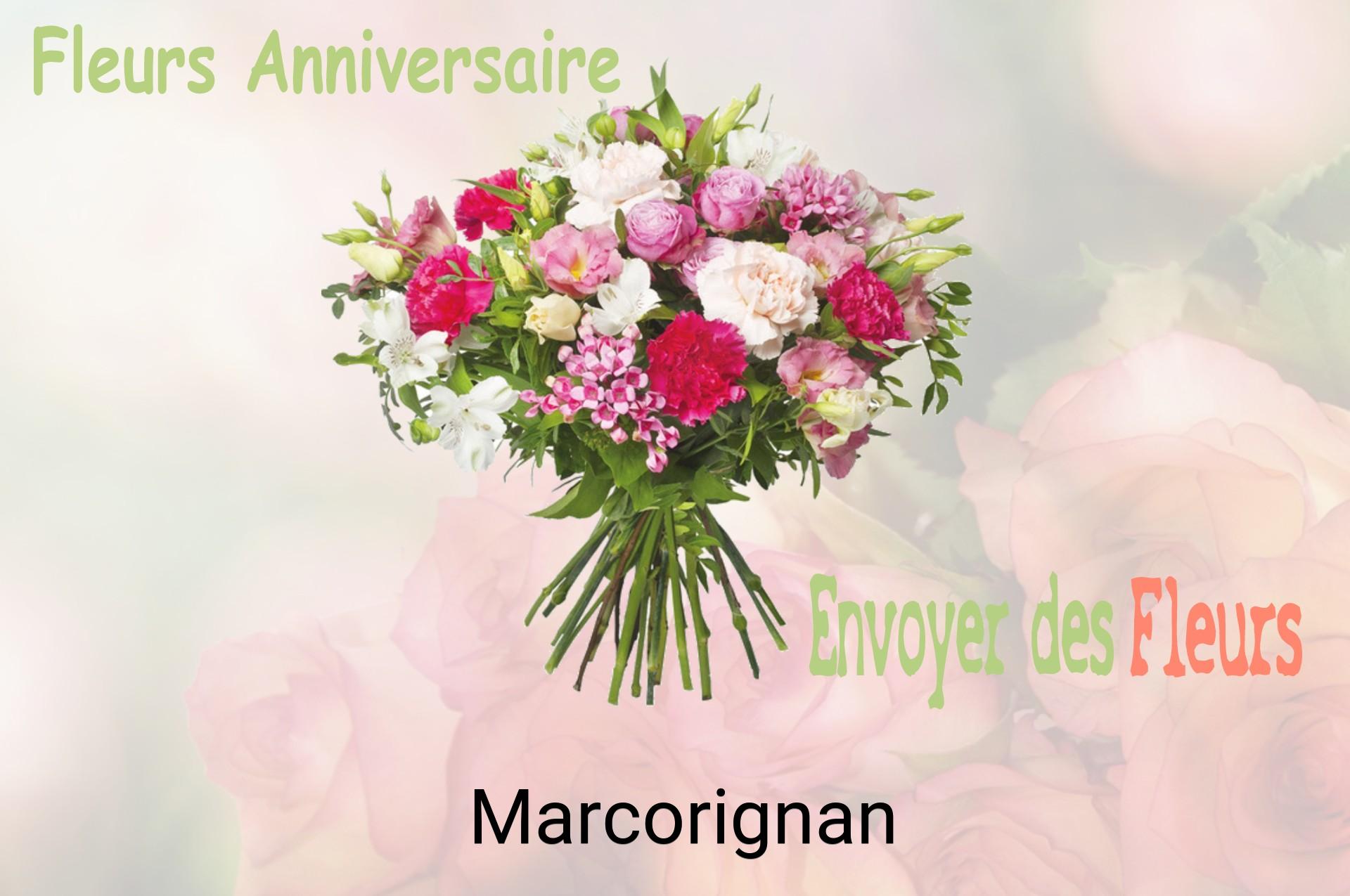 Bouquet de fleurs d’anniversaire livré à Marcorignan